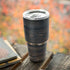 Black Painted Wood Yeti 30oz Rambler Tumbler Skin