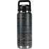 Black Painted Wood YETI Rambler 26oz Bottle Skin