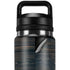 Black Painted Wood YETI Rambler 26oz Bottle Skin