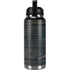 Black Painted Wood YETI Rambler 36oz Bottle Skin