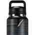 Black Painted Wood YETI Rambler 36oz Bottle Skin