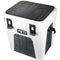 Black Painted Wood YETI Roadie 24 Hard Cooler Skin