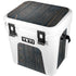 Black Painted Wood YETI Roadie 24 Hard Cooler Skin