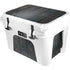 Black Painted Wood YETI Tundra 35 Hard Cooler Skin