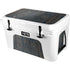 Black Painted Wood YETI Tundra 45 Hard Cooler Skin