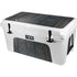 Black Painted Wood YETI Tundra 65 Hard Cooler Skin