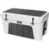 Black Painted Wood YETI Tundra 75 Hard Cooler Skin