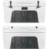 Black Painted Wood YETI Tundra 75 Hard Cooler Skin