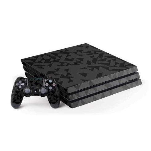 Black Geometric PS4 Pro Bundle Skin