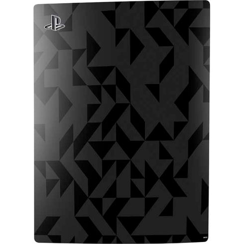 Black Geometric PS5 Console Skin
