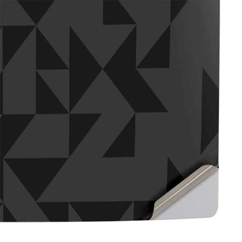 Black Geometric PS5 Console Skin