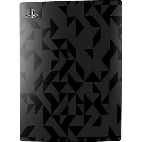 Black Geometric PS5 Digital Edition Bundle Skin