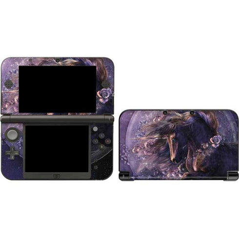 Laurie Prindle Black Rose Unicorn 3DS XL 2015 Skin