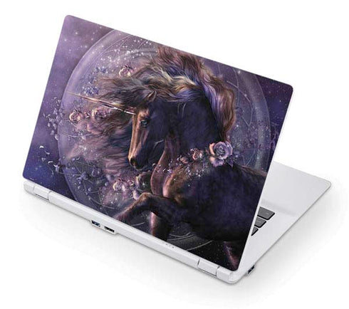 Laurie Prindle Black Rose Unicorn Acer Chromebook Skin