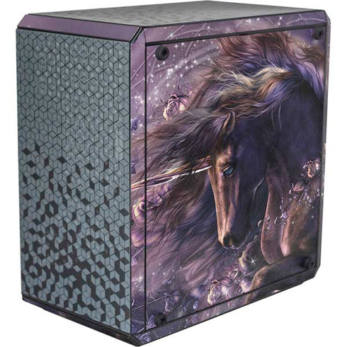 Laurie Prindle Black Rose Unicorn Cooler Master MasterBox Q300L Mini Tower Skin