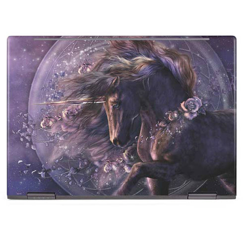 Laurie Prindle Black Rose Unicorn HP Envy Skin