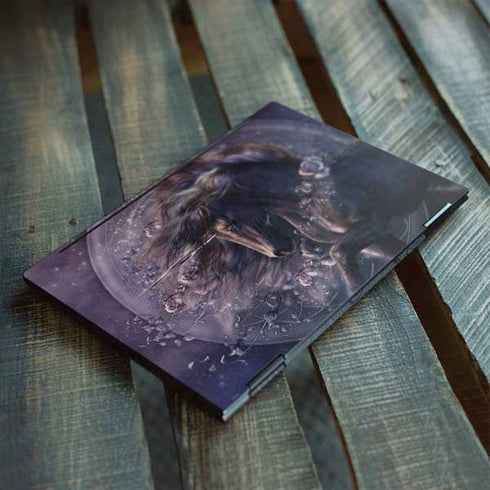 Laurie Prindle Black Rose Unicorn HP Envy Skin