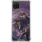 Laurie Prindle Black Rose Unicorn Galaxy A12 Clear Case
