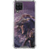 Laurie Prindle Black Rose Unicorn Galaxy A12 Clear Case