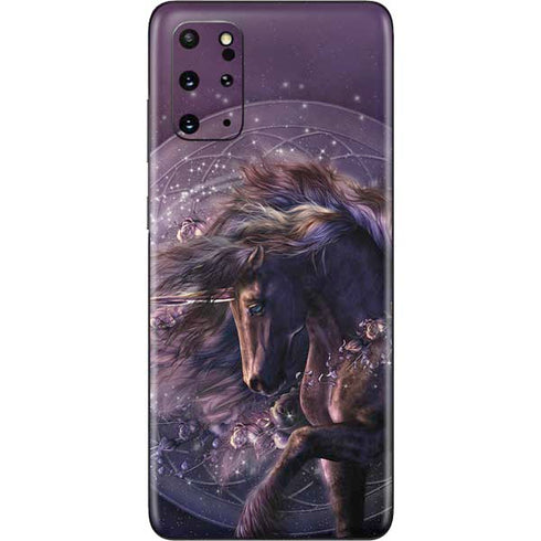 Laurie Prindle Black Rose Unicorn Galaxy S20 Plus Skin