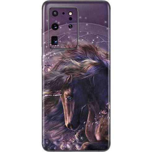 Laurie Prindle Black Rose Unicorn Galaxy S20 Ultra 5G Skin