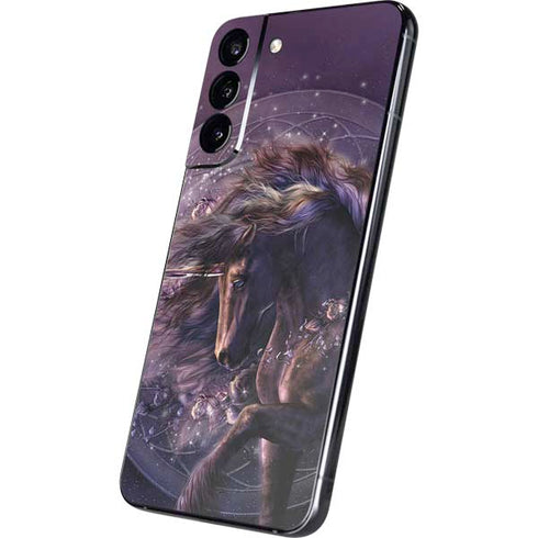 Laurie Prindle Black Rose Unicorn Galaxy S22 Plus Skin