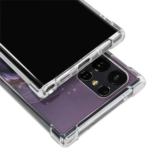 Black Rose Unicorn by Laurie Prindle Galaxy S24 Ultra Clear Case