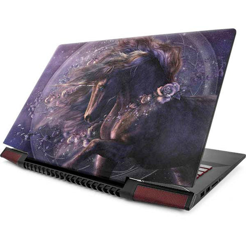 Laurie Prindle Black Rose Unicorn Lenovo IdeaPad Skin