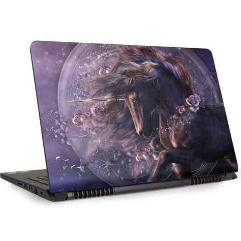 Laurie Prindle Black Rose Unicorn Dell Inspiron Skin