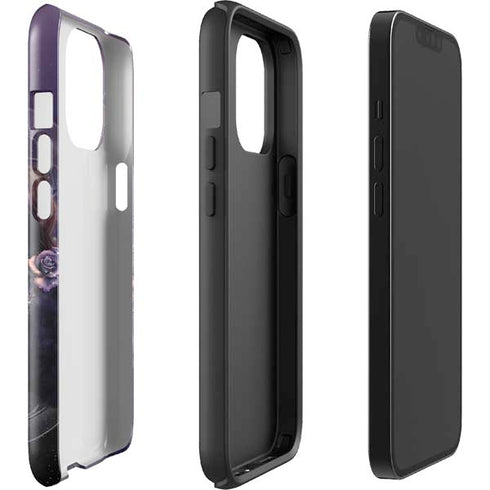 Laurie Prindle Black Rose Unicorn iPhone 13 Pro Max Impact Case