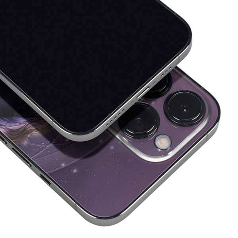 Laurie Prindle Black Rose Unicorn iPhone 14 Pro Max Skin