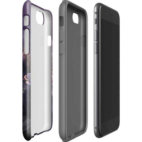 Laurie Prindle Black Rose Unicorn iPhone SE (2nd & 3rd Gen) Pro Case