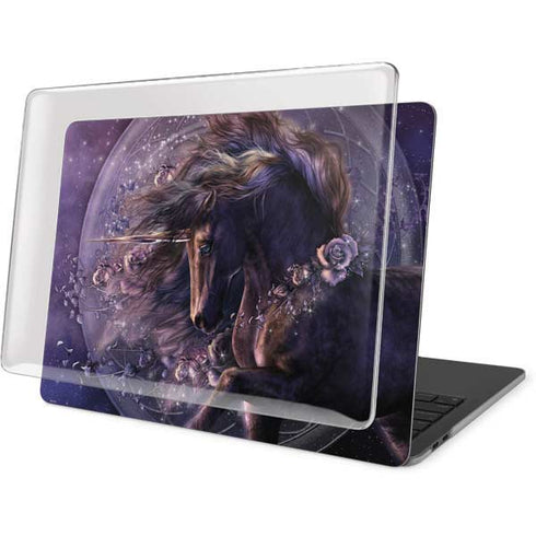 Laurie Prindle Black Rose Unicorn MacBook Pro 16in (2019-20) Case plus Skin