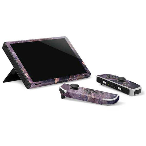 Laurie Prindle Black Rose Unicorn Nintendo Switch OLED (2021) Skin