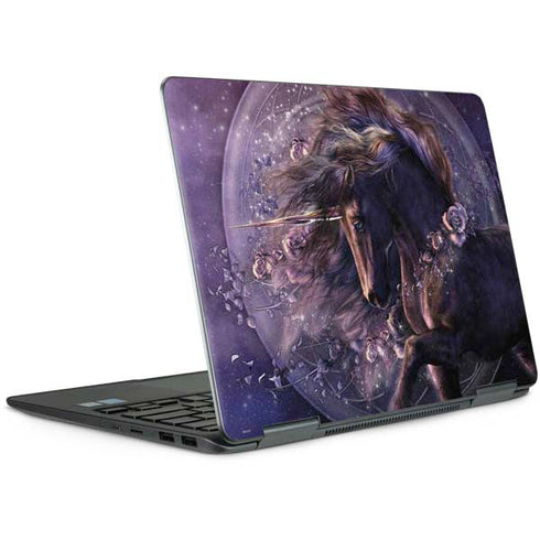 Laurie Prindle Black Rose Unicorn Notebook 9 Pro 13in (2017) Skin