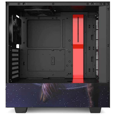 Laurie Prindle Black Rose Unicorn NZXT H510 Compact ATX Mid-Tower Case Skin