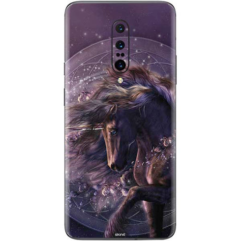 Laurie Prindle Black Rose Unicorn OnePlus 7 Pro Skin