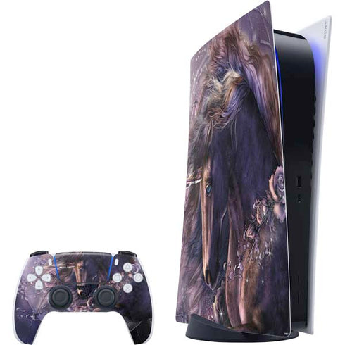 Laurie Prindle Black Rose Unicorn PS5 Digital Edition Bundle Skin