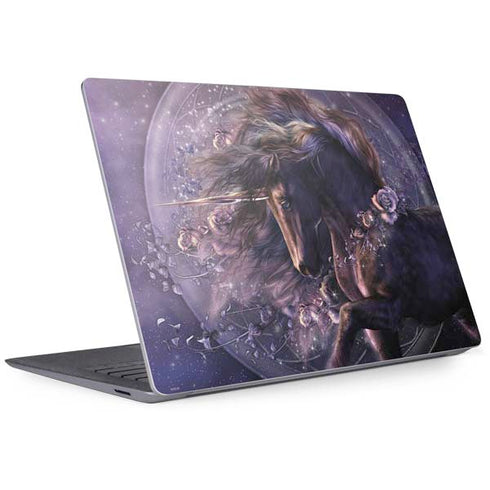 Laurie Prindle Black Rose Unicorn Surface Laptop 3 13.5in Skin
