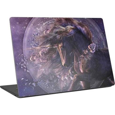Laurie Prindle Black Rose Unicorn Surface Laptop 4 15in Skin