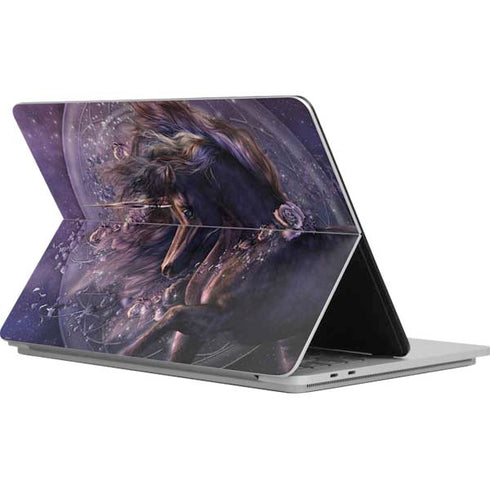 Laurie Prindle Black Rose Unicorn Surface Laptop Studio Skin