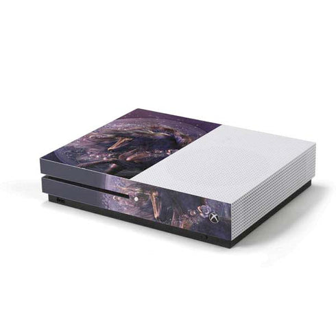 Laurie Prindle Black Rose Unicorn Xbox One S Console Skin