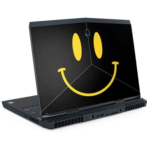 Black Happy Face Dell Alienware Skin