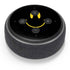 Black Happy Face Amazon Echo Dot Skin