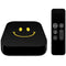 Black Happy Face Apple TV Skin