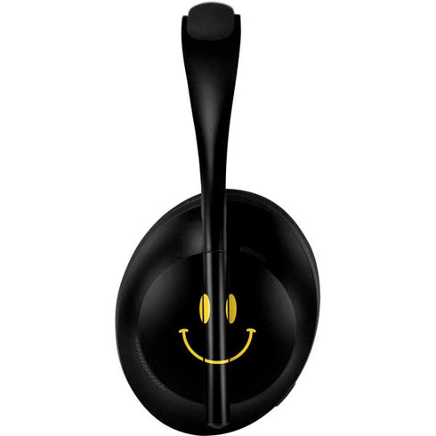 Black Happy Face Bose Noise Cancelling Headphones 700 Skin