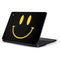 Black Happy Face Samsung Chromebook Skin