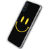 Black Happy Face Galaxy A10e Clear Case