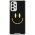 Black Happy Face Galaxy A33 5G Clear Case