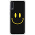 Black Happy Face Galaxy A50 Clear Case
